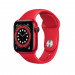 Apple Watch Series 6 (GPS) 44mm Viền nhôm Dây cao su - Chính hãng QT