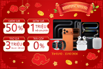 Đại Tiệc Sale Tết: Giảm Trực Tiếp lên đến 1 Triệu đồng/máy và giảm 50% phụ kiện