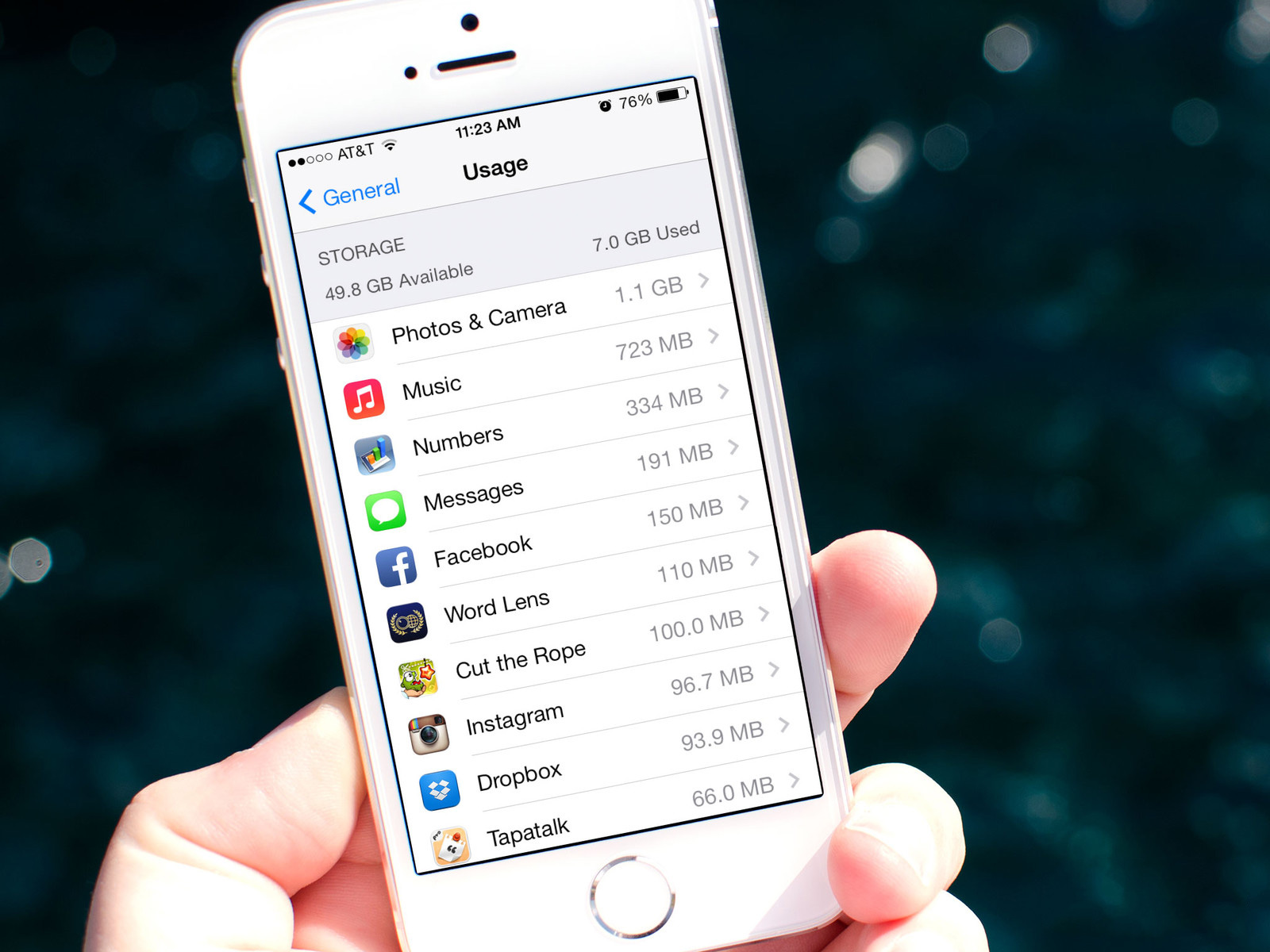 10 cách tiết kiệm dung lượng bộ nhớ cho iPhone