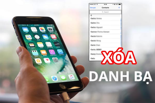 Làm sao để xóa nhiều số liên lạc một lúc trên danh bạ của iPhone?