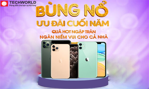 Ưu đãi HOT chưa bao giờ có dịp tết 2020 tại Techworldmobile