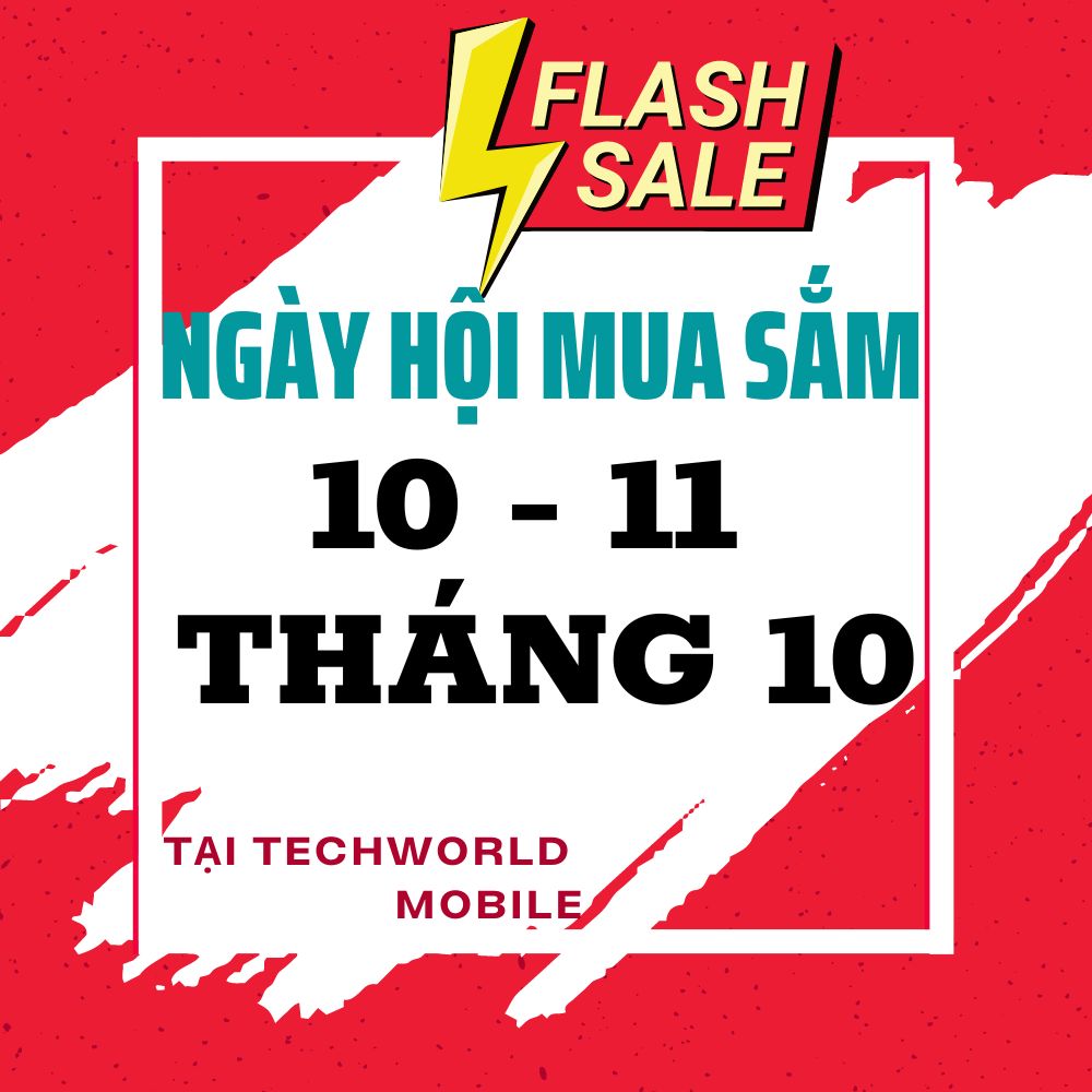 Ngày hội mua sắm tại Techwworld Mobile
