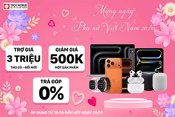 CHÀO MỪNG NGÀY PHỤ NỮ VIỆT NAM 20/10 – TRI ÂN MỘT NỬA YÊU THƯƠNG