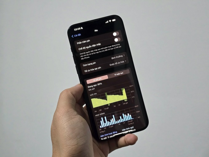 Hiển thị 'sức khỏe' pin iPhone trên bản iOS 17.4 của  Apple