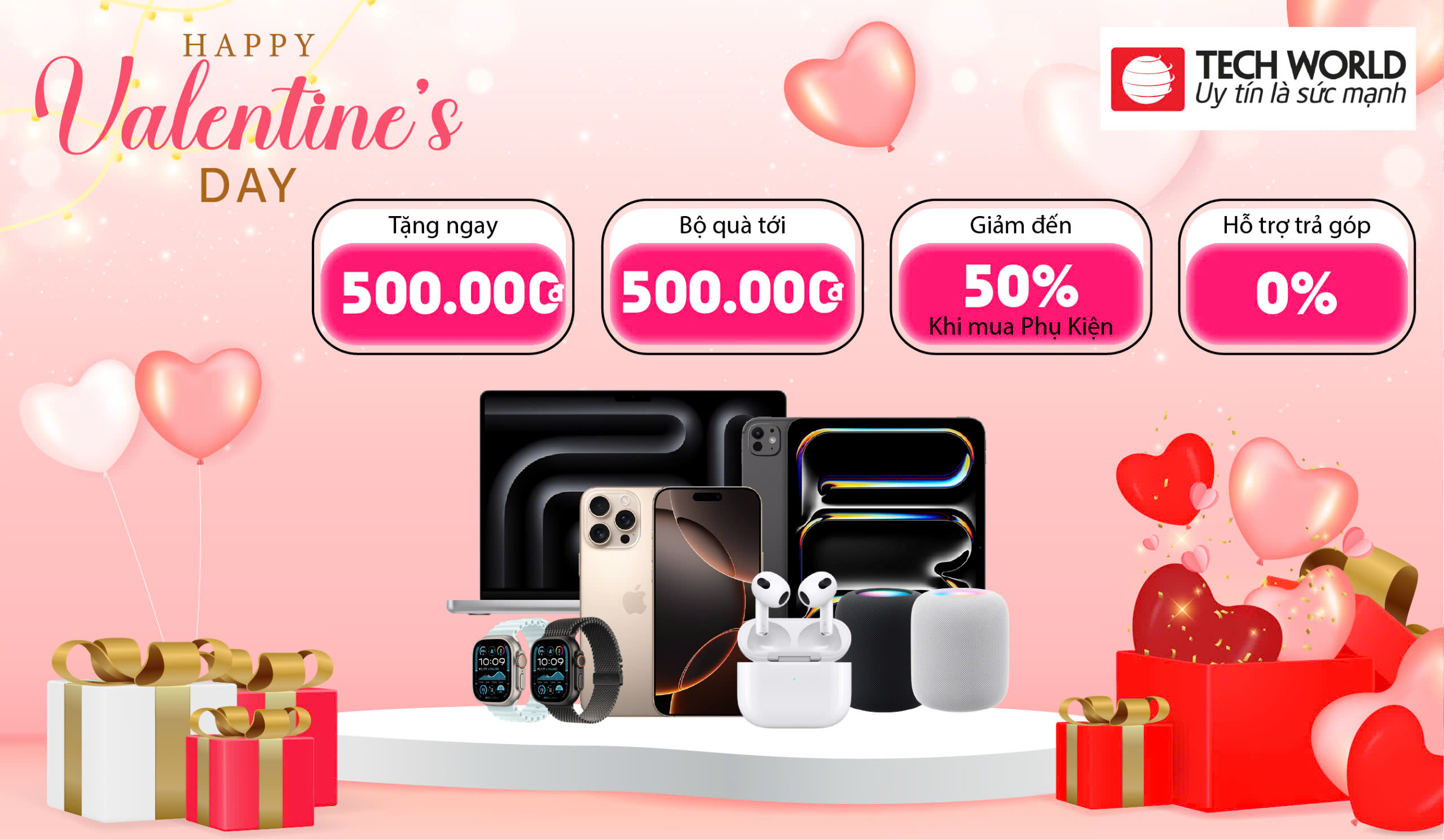 Ưu đãi Valentine 2025 với combo giảm giá và quà tặng lên đến 1 triệu đồng