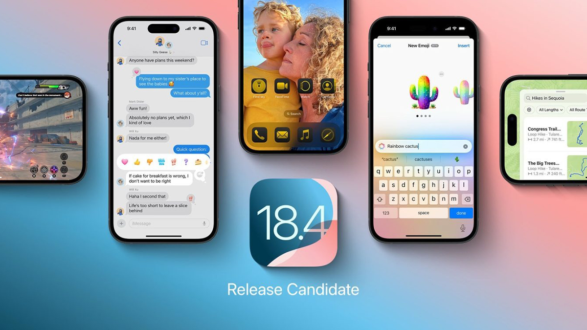 iOS 18.4 RC với nhiều thay đổi ấn tượng