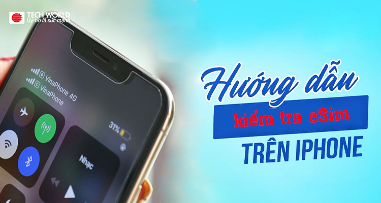 Cách kiểm tra số điện thoại nào đang dùng eSIM trên iPhone