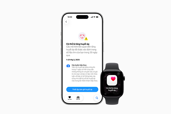 Chính Thức Kích Hoạt Tính Năng Cảnh Báo Huyết Áp Cao Trên Apple Watch tại Việt Nam từ 4/12/2025