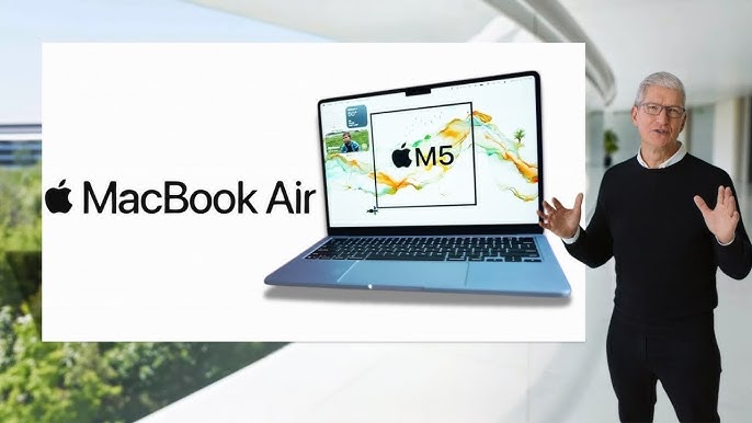 Apple chính thức trình làng MacBook Air M5 (2026) với bộ nhớ khởi điểm 512GB
