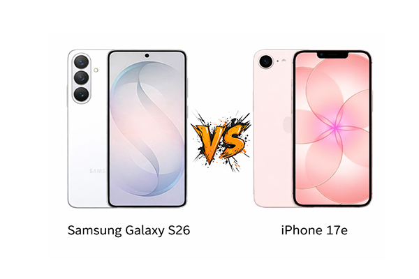 So sánh Samsung Galaxy S26 và iPhone 17e