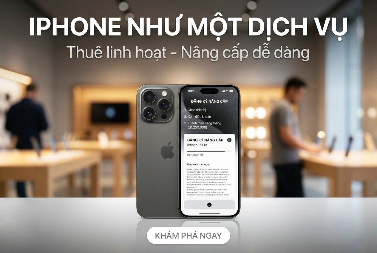 Apple triển khai dịch vụ cho thuê  iPhone tại thị trường Mỹ