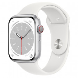 Apple Watch Series 8 (LTE-Esim) 41mm Viền Thép dây Cao su 100% - QT