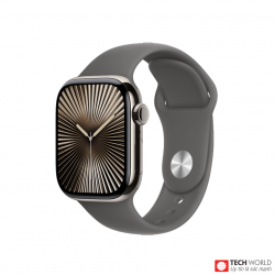 Apple Watch Series 10 (LTE-Esim) 46mm Viền Titan Dây Cao Su Chính hãng VN/A