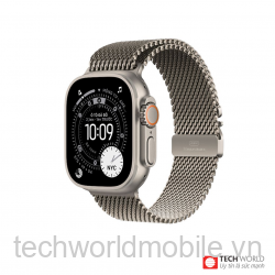 Apple Watch Ultra 3 49mm (5G) Viền Titan Dây Thép - Chính hãng VN/A
