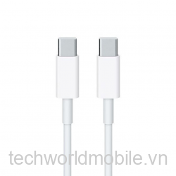 Dây sạc Apple 2 đầu Type C (Zin) - Dùng cho 15 thường trở đi
