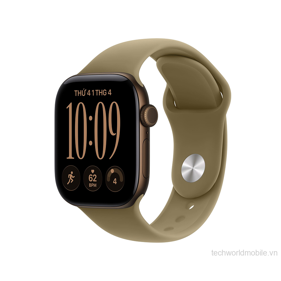 Apple Watch Series 12 (GPS) 42mm Viền Nhôm Dây Cao Su Size M/L I Chính hãng VN